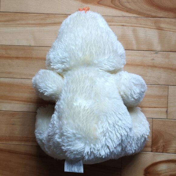 VINTAGE 1991 Cuddle Wit Duck with Ribbon Floral Feet Stuffed Animal Plush - Picture 2 of 2